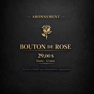 Abonnement Bouton de Rose